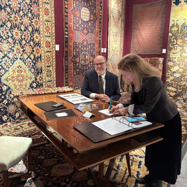 peter pap with client winter show 2026